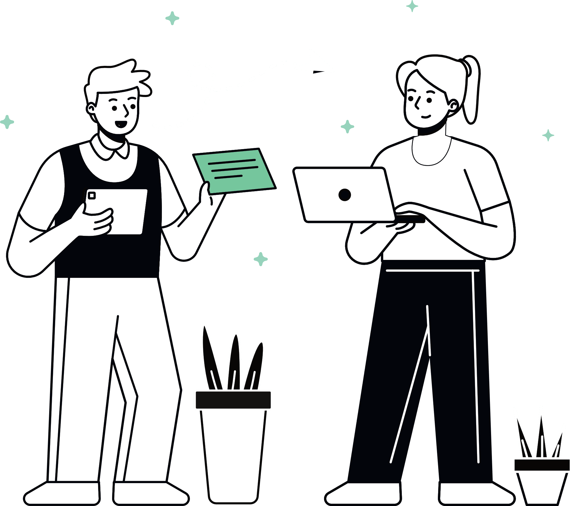 Welcome illustration